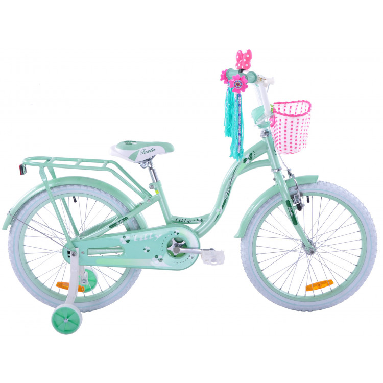 Detský bicykel 20 Fuzlu Lilly mätový